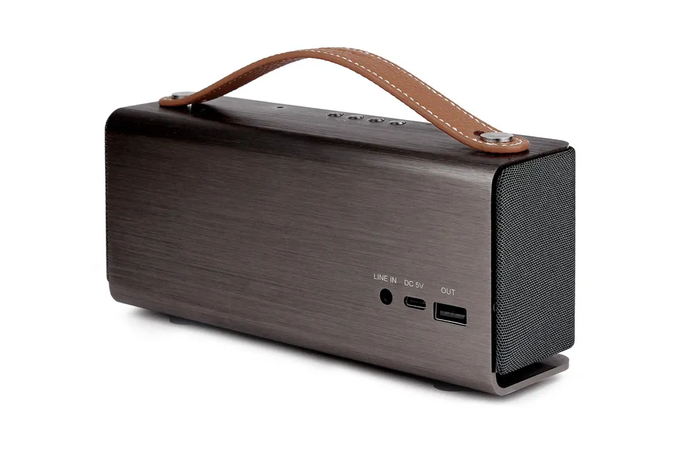 Retro Bluetooth-Lautsprecher und Powerbank