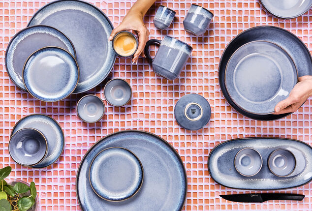 Service de table de 18 ou 36 pièces pour une table chaleureuse
