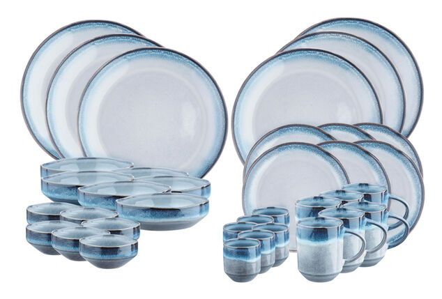 Service de table de 18 ou 36 pièces pour une table chaleureuse