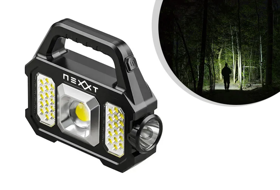 Lampe de travail solaire rechargeable