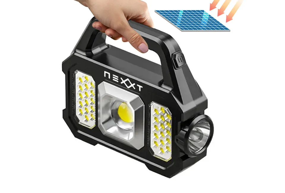 Lampe de travail solaire rechargeable