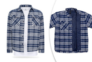 Camisa de xadrez para homem, forrada e maravilhosamente quente — 3