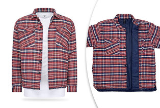 Camisa de xadrez para homem, forrada e maravilhosamente quente — 5