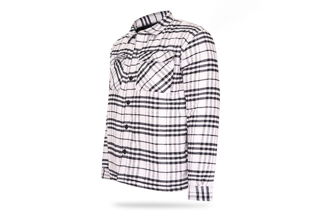 Camisa de xadrez para homem, forrada e maravilhosamente quente
