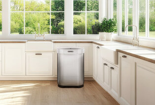Prullenbak van 52L met sensor — 3