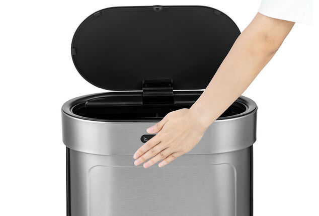 Prullenbak van 52L met sensor
