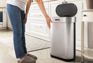 Prullenbak van 52L met sensor — 8