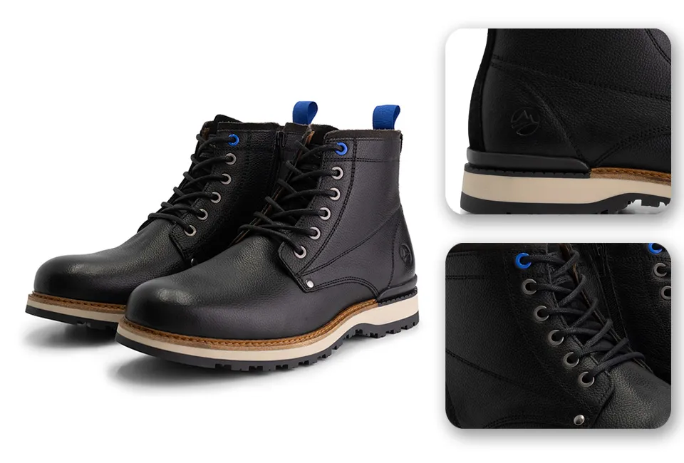 Bottines mi-hautes pour hommes