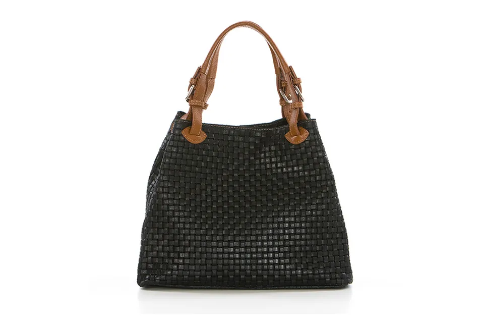 Sac &agrave; main en cuir &eacute;l&eacute;gant
