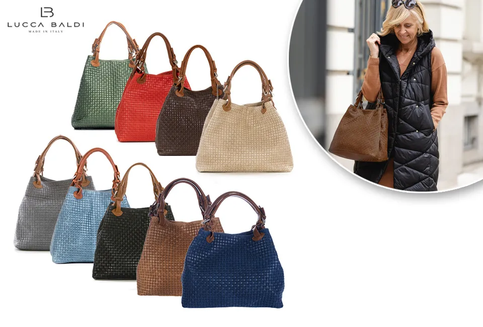 Sac &agrave; main en cuir &eacute;l&eacute;gant