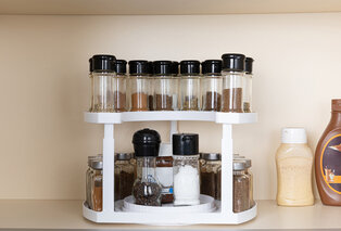 Spice rack for a tidy kitchen — 7
