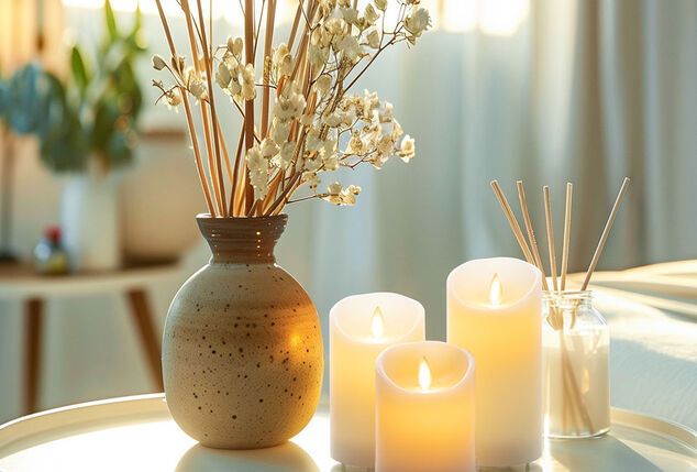 Set of 3 rechargeable candles