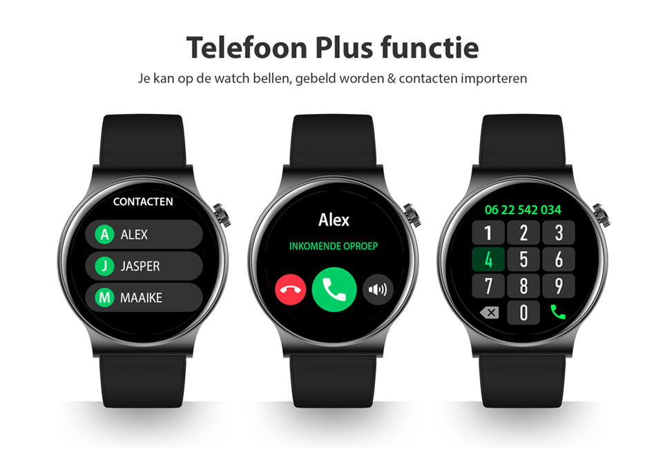 OOQE Watch CS PRO: Nieuwste geavanceerde smartwatch met vele functies 