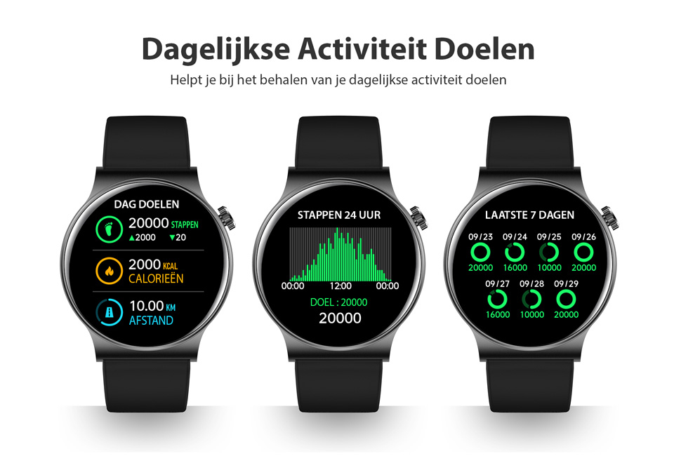 OOQE Watch CS PRO: Nieuwste geavanceerde smartwatch met vele functies 