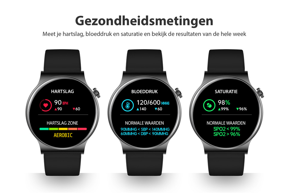 OOQE Watch CS PRO: Nieuwste geavanceerde smartwatch met vele functies 