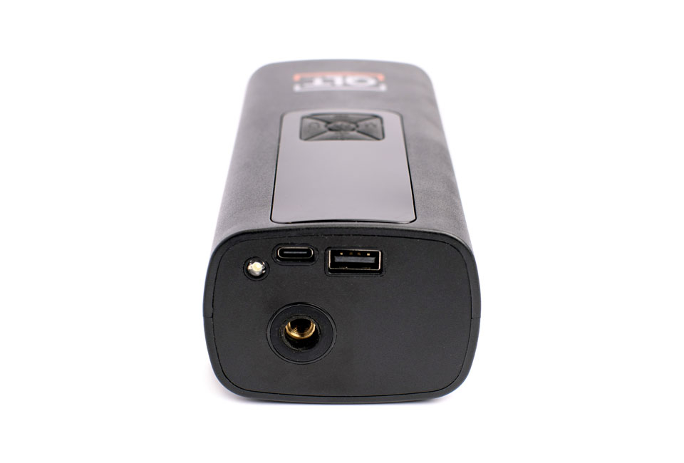 2-in-1 luchtcompressor met powerbank