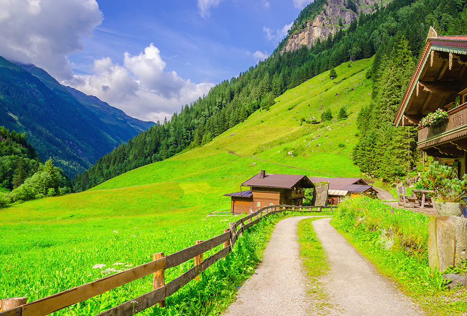 Zomer in het Oostenrijkse Zillertal