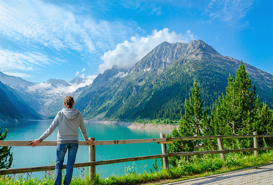 Zomer in het Oostenrijkse Zillertal