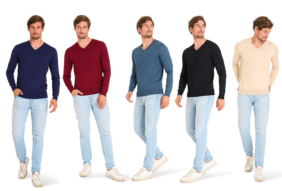 Pull doux et &eacute;l&eacute;gant pour hommes