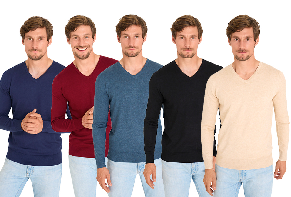 Pull doux et &eacute;l&eacute;gant pour hommes