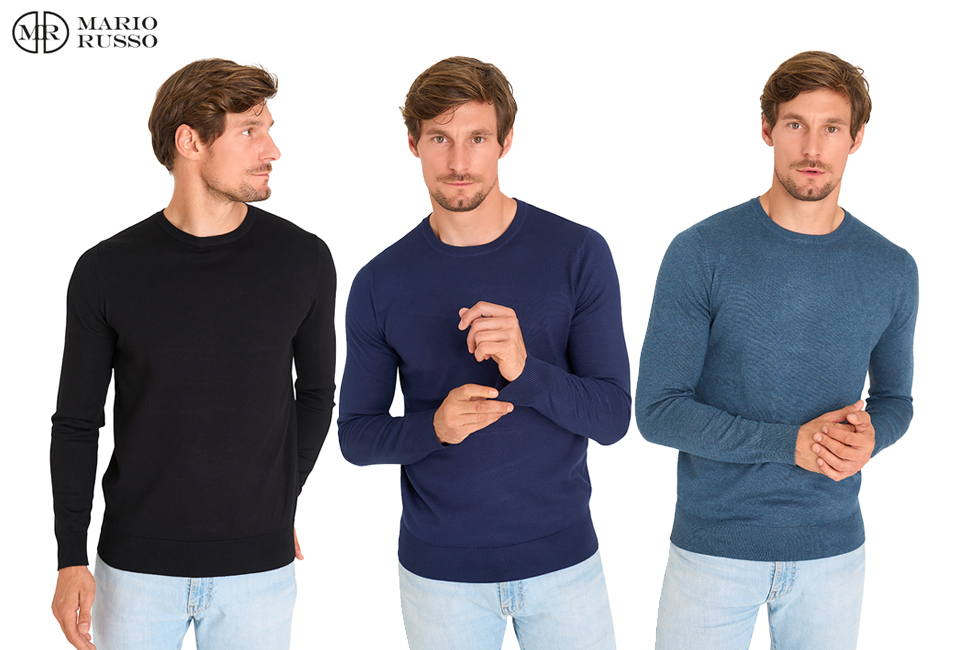 Pull doux et &eacute;l&eacute;gant pour hommes