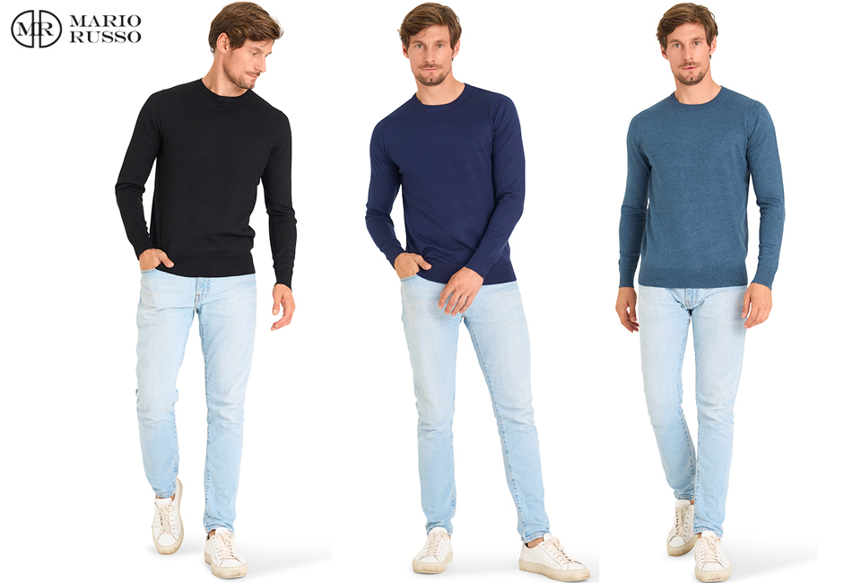 Pull doux et &eacute;l&eacute;gant pour hommes