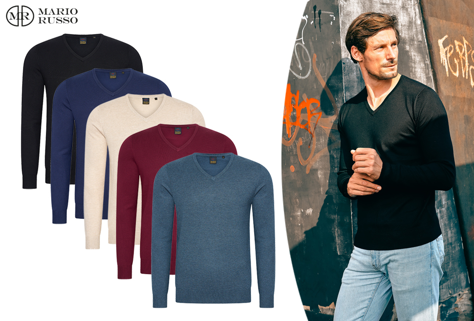 Pull doux et &eacute;l&eacute;gant pour hommes