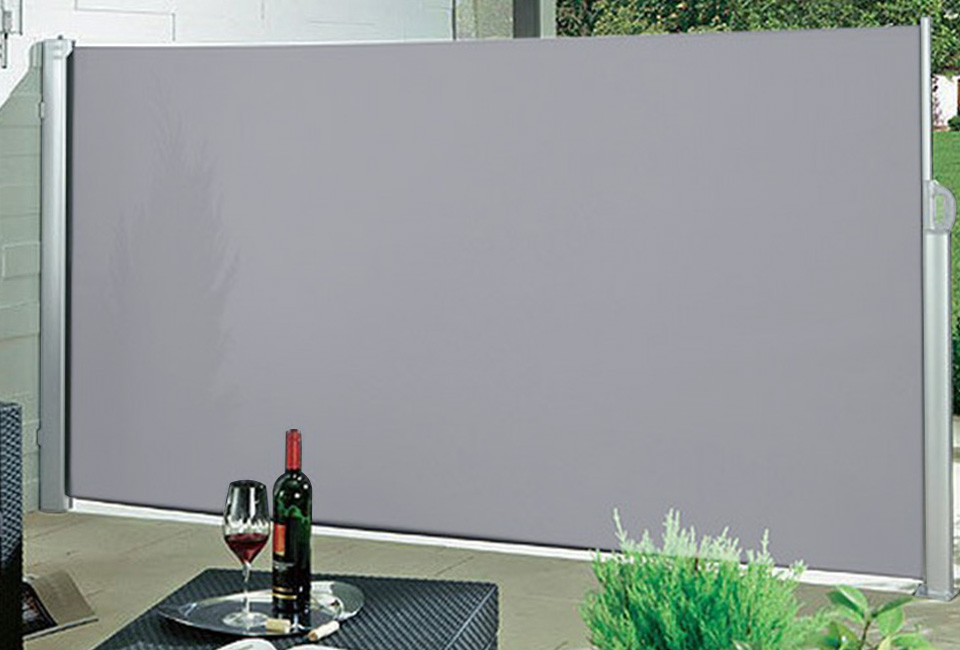 Pare-vent coulissant en anthracite ou beige