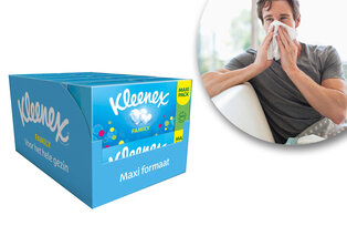 Lot de 10 boîtes de mouchoirs en papier Kleenex