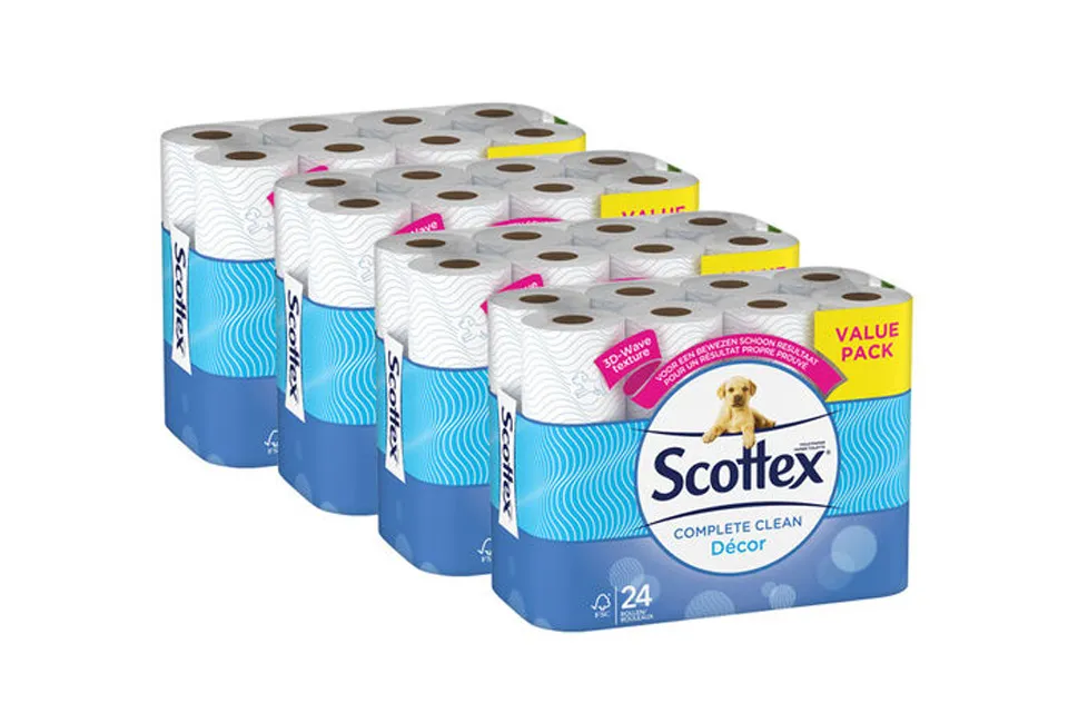 96 rollos de papel higi&eacute;nico Scottex