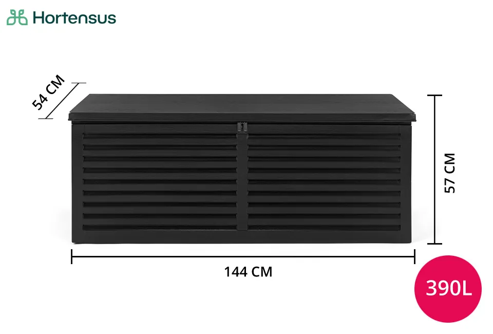 Caja de almacenamiento grande 390L