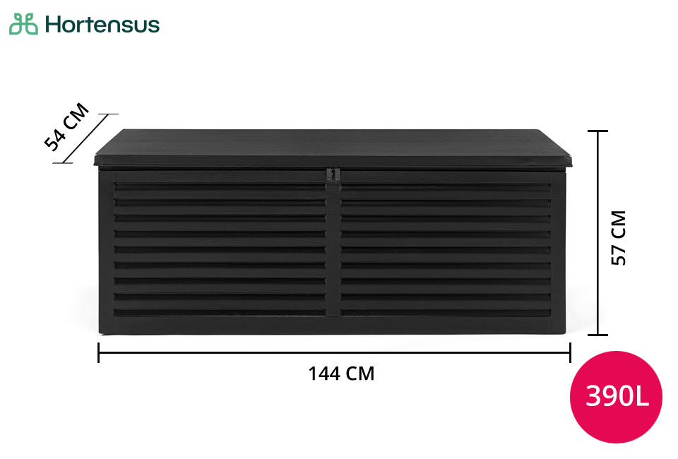 Ruime opbergkoffer 390L