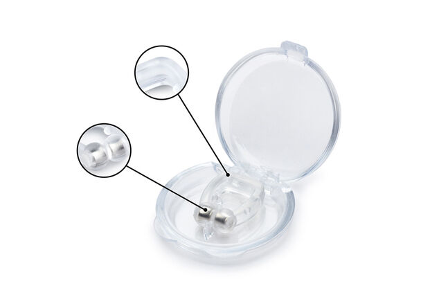 Lot de 2 clips nasaux magnétiques confortables pour une respiration libre