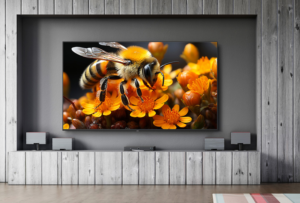 T&eacute;l&eacute;viseur LED intelligent 50 pouces 4K Ultra HD
