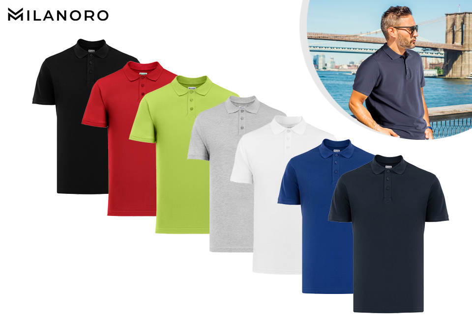 El&eacute;gant Polo pour hommes