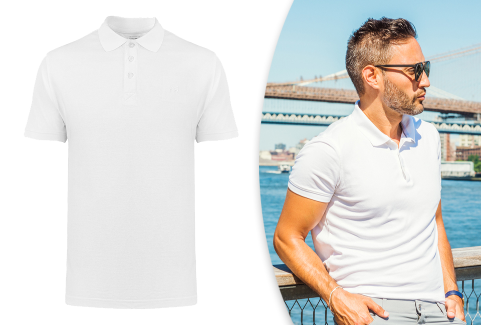 Elegant polo shirt for men
