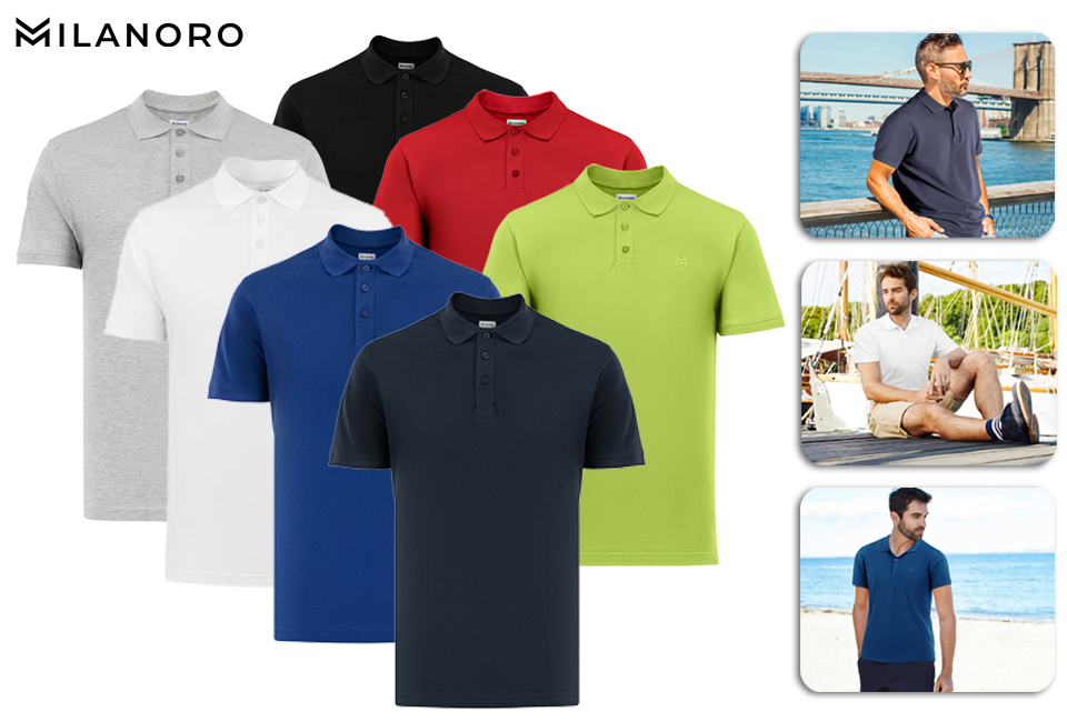 Elegant polo shirt for men
