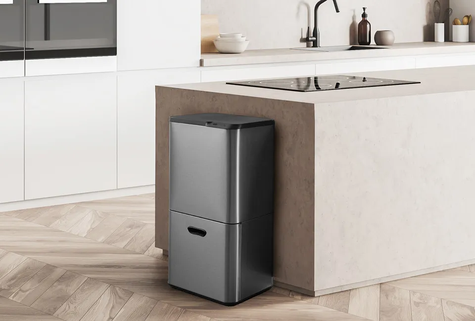 Prullenbak met sensor 63 L