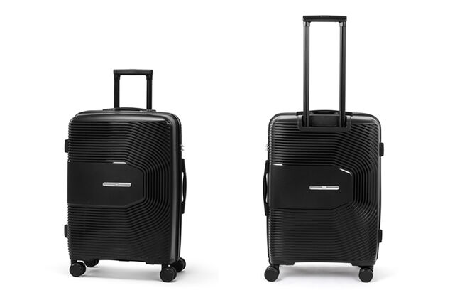 Set of 3 sturdy and lightweight travel cases with integrated TSA lock
