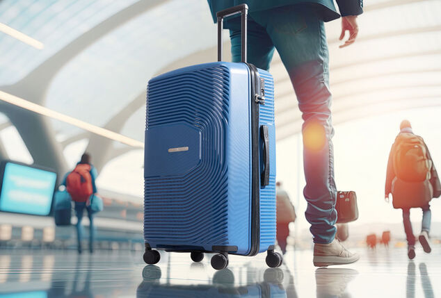 Set of 3 sturdy and lightweight travel cases with integrated TSA lock