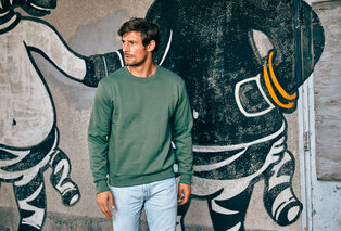 Stilvolles, weiches Herren-Sweatshirt aus Baumwolle — 7