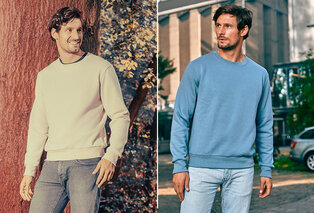 Stilvolles, weiches Herren-Sweatshirt aus Baumwolle — 15