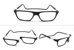 Reading glasses with magnetic closure — 2
