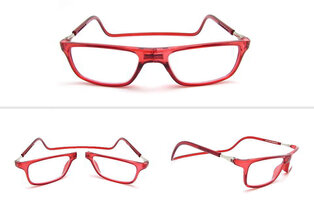 Reading glasses with magnetic closure — 5