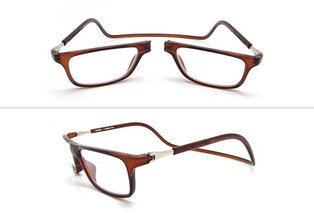 Reading glasses with magnetic closure — 9