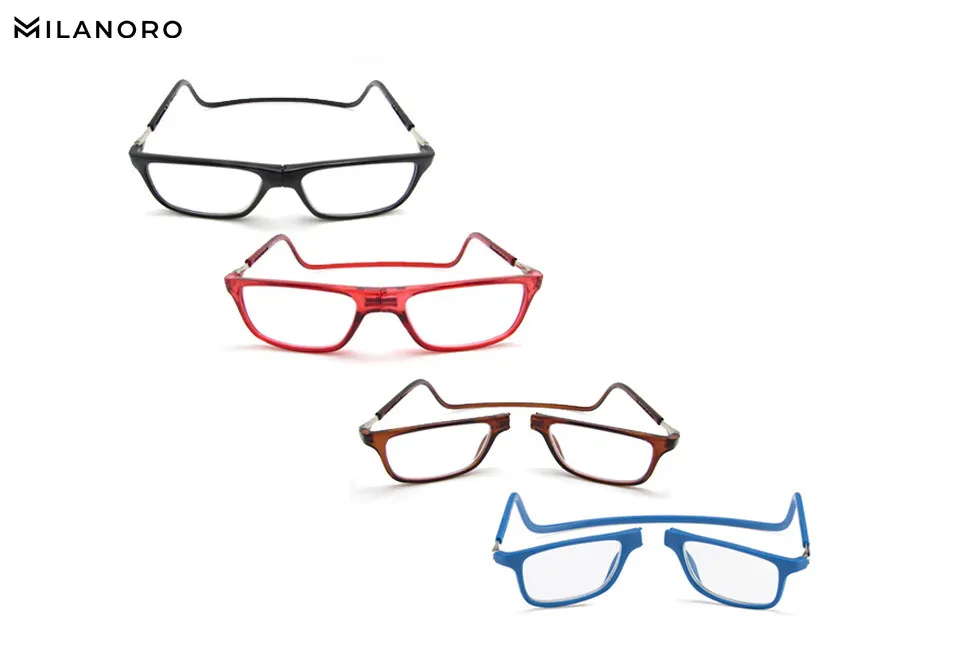 Magnetische Brille