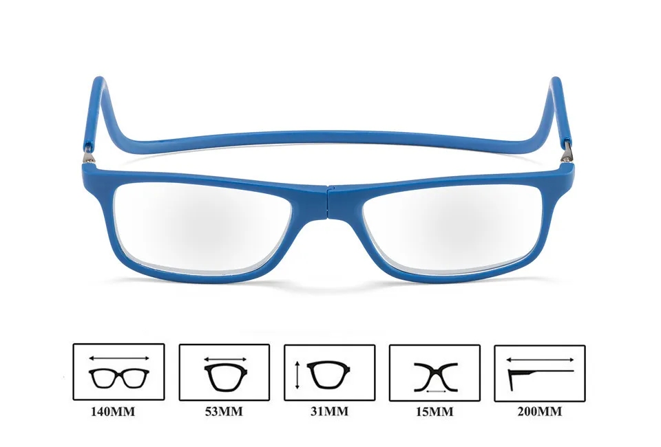 Magnetische Brille