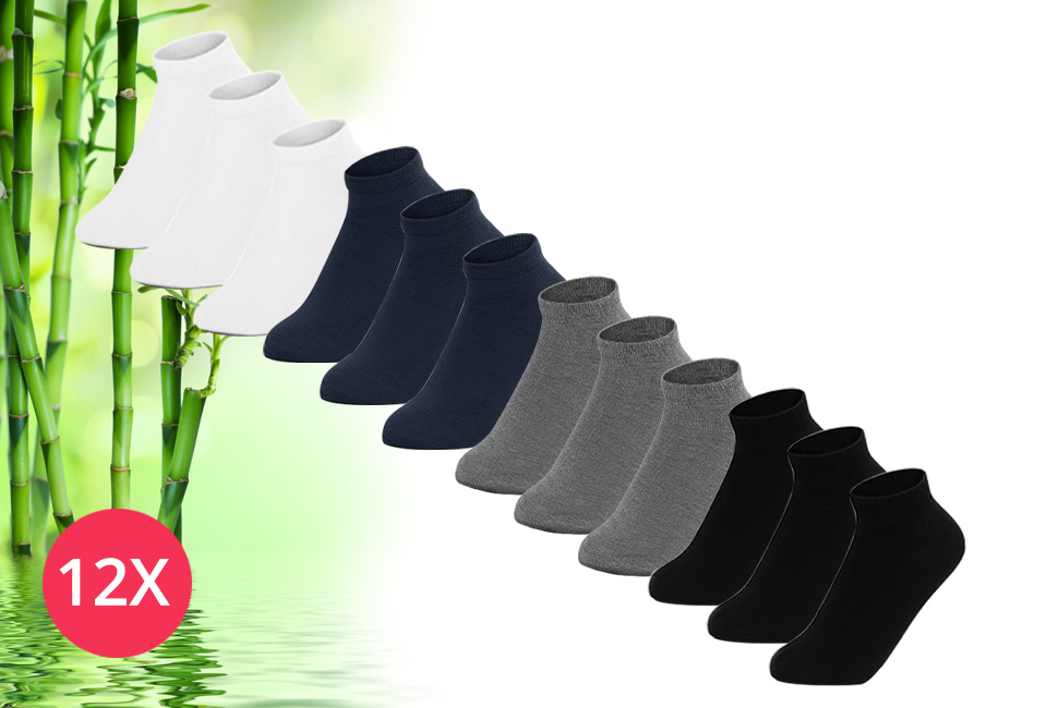 12 pairs of trainer socks
