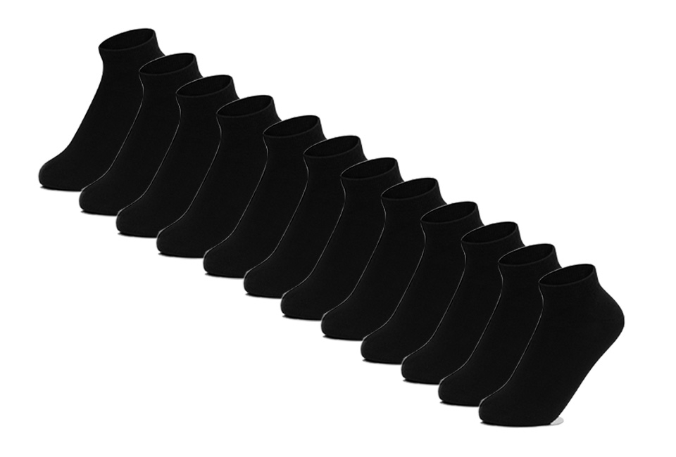 12 pairs of trainer socks