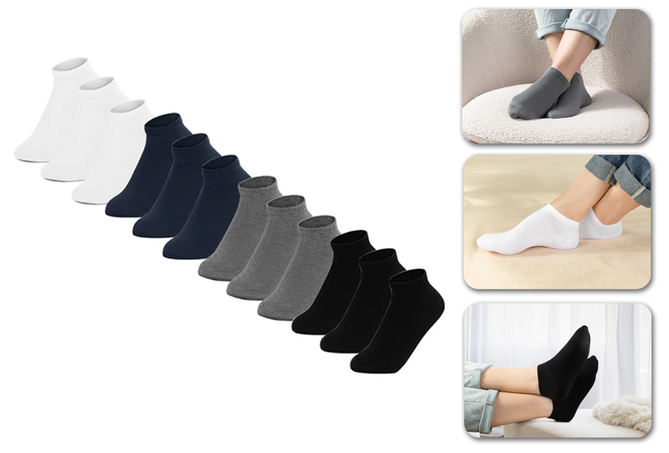 12 pairs of trainer socks